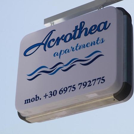 Acrothea Apartments Órmos Panajías Eksteriør bilde