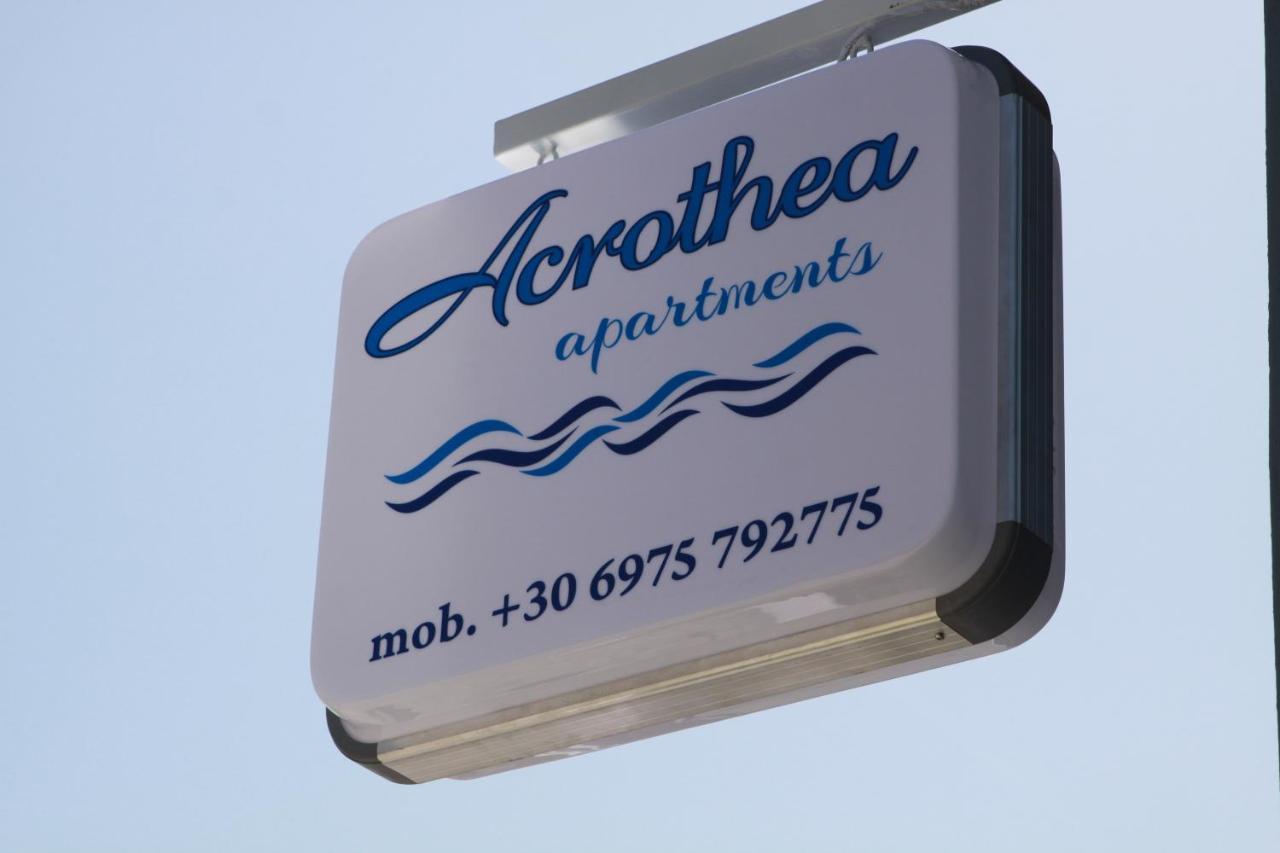 Acrothea Apartments Órmos Panajías Eksteriør bilde